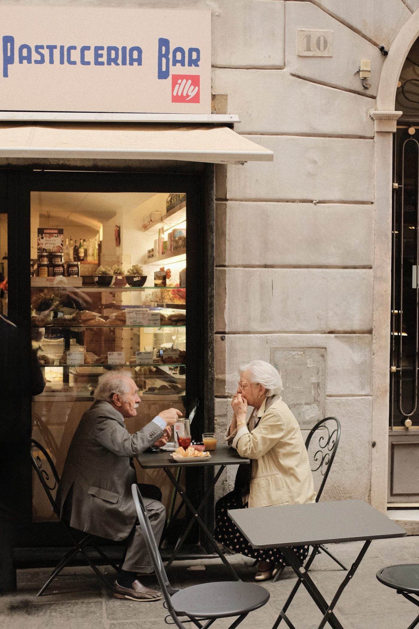 Two at the Pasticceria